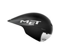 Casque MET Drone Wide Body II Noir Métallique Brillant, Taille M (55-58 cm)
