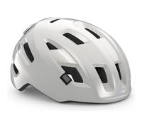 MET E-Mob MIPS Vélo électrique Hel Unisexe, Blanc, S / 52-56cm