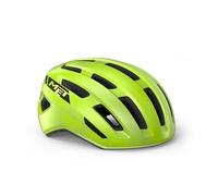 Casque route met miles jaune fluo brillant