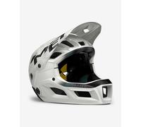 Casque avec mentonniere amovible met parachute mcr mips blanc mat