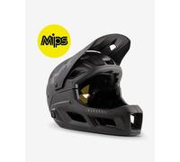 Casque avec mentonniere amovible met parachute mcr mips noir mat