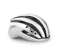 MET Casque vélo Trenta 3K Carbon - Blanc brillant - Taille M (56-58 cm)