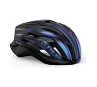 Casque met trenta 3k carbon mips bleu iridescent matt