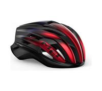 Casque met trenta 3k carbon mips red iridescent brillant