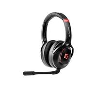 Casque de Gaming sans Fil Noir Ultrasone Meteor One avec Technologie S-Logic, Tactical Mode, Éclairage RVB et Touch Control, Autonomie 15 Heures, Bluetooth 5 et Connectivités Multiples
