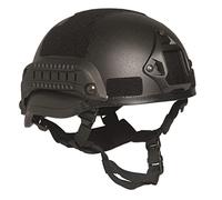 Casque Mich 2002 avec Rails (Noir)