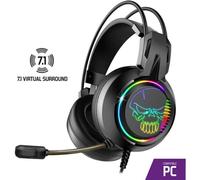 Spirit of Gamer - Casque-Micro Elite H10 - Son Surround 7.1 RGB - Noir