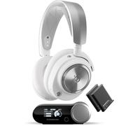 Casque-micro Audio gaming sans fil - STEELSERIES - Arctis Nova Pro - Réduction active de bruit - Blanc