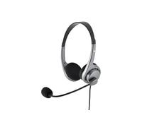 Bluestork MC101 Micro Casque pour PC Noir/Argent