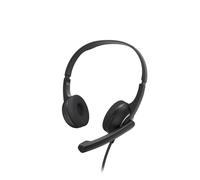 Casque micro de bureau pour PC "HS-USB250 V2", stéréo, noir
