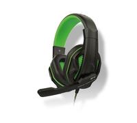 Casque Micro Filaire - STEELPLAY - Hp45 - Noir/Vert - Stéréo - Xbox Series X/S - Confort Optimal
