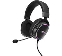 Casque Micro Gaming (Casque Gamer Optimisé Pc Ps5,Certifié Dts X,Casque De Jeu Son Virtual Surround 7.1,Led Rgb,Micro Amovible,Cable Usb-A 2.2M) Noir
