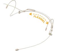 Casque Micro Headset 4 Adaptateurs 1,2m Cable 1500ohm Sangle Nuque Ajustable