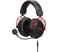HyperX Casque Gamer filaire Cloud Alpha – Circum-aural, micro amovible, jack 3,5 mm – Noir/Rouge