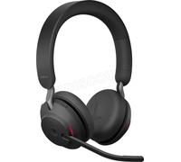 Jabra 26599-999-899 Evolve2 65 Casque Bluetooth Sans Fil Noir