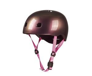 Casque Micro Mobility Néochrome Rose Taille S avec lumière LED intégrée