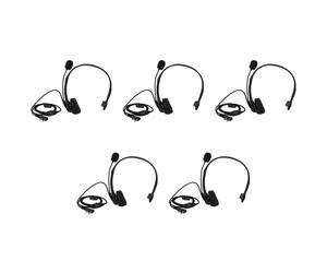 Casque micro PTT 5X 2 broches pour UV5R 5R/888S