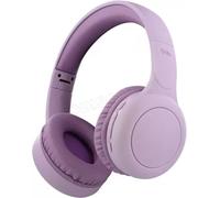 T'nB - Casque Bluetooth sans Fil, Supra-Auriculaire Confortable, Pads en Mousse, Microphone Intégré, Arceau Réglable, Autonomie 24h, Léger Et Pliable - Violet