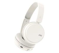 JVC Casque sans Fil Supra-aural, 3 Modes sonores(Basse/Clair/Normal), 35H d'autonomie, Léger, Structure pivotante et Pliable à Plat, Connexion Multipoint, Bluetooth, HA-Z37W-W (Blanc)