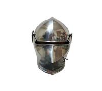 Casque milanais du XVe siècle | Armure complète de chevalier médiéval | Réplique de casque historique portable for reconstitution historique