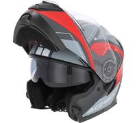 Casque modulable ACERBIS Serel 22.06 gris mat rouge taille XS