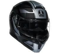 casque modulable agv streetmodular ledro - noir / gris M