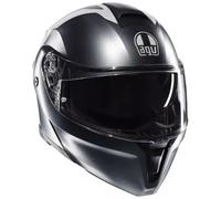 Casque Modulable AGV STREETMODULAR Resia Matt Grey/Silver/Red