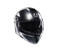 Casque Modulable AGV STREETMODULAR Resia Matt Grey/Silver/Red
