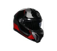 AGV Tourmodular Perception, casque rabattable XL Noir/Gris/Rouge Noir/Gris/Rouge