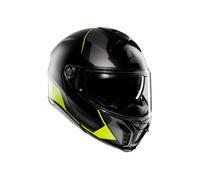 Casque Modulable AGV TOURMODULAR Perception Matt Black/Yel Fluo