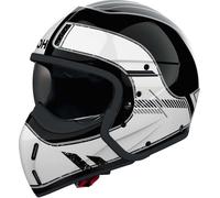 Casque modulable AIROH J 110 trame noir et blanc brillant taille M