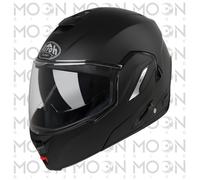 Casque Modulable Airoh REV 19 Noir Mat Flip-Up P/J Pinlock ECE 22.05 Touring