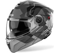 Casque modulable AIROH Specktre Groove Gris noir brillant taille S