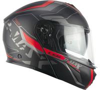 Casque modulable CGM 569G C-MAX CITY Noir Rouge Mat taille XXL