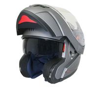 CASQUE MODULABLE MT ATOM SV DOUBLE ECRANS UNI TITANE MAT