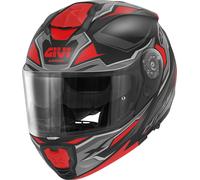 Casque modulable GIVI X27 Sector noir mat rouge titane taille M