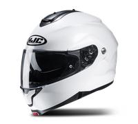 Casque Modulable HJC C91N Flat Blanc PerleXS Blanc Perle
