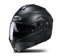 HJC CASQUE C91N UNI MAT - L - CASQUE C91N UNI - NOIR MAT