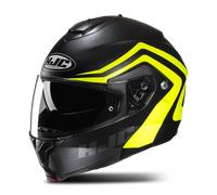 Casque Modulable HJC C91N Nepos MC3HSF Noir/Jaune FluoM Noir,Jaune Fluo