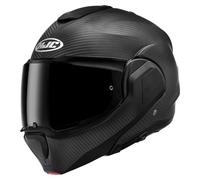 Casque Modulable HJC F100 CARBON SOLID MATTE BLACK