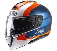 Casque modulable HJC I90 WASCO bleu-orange-blanc MC27SF S