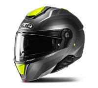 Casque Modulable HJC I91 Arven Gris/Jaune FluoS Gris,Jaune Fluo