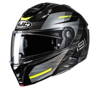 HJC Casque modulable i91 Dusk MC3H Noir/Gris/Jaune fluo XXL