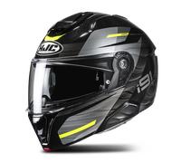 Casque Modulable HJC i91 Dusk Noir/Gris/Jaune FluoM Noir,Gris,Jaune Fluo