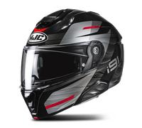Casque Modulable HJC i91 Dusk Noir/Gris/RougeXL Noir,Gris,Rouge