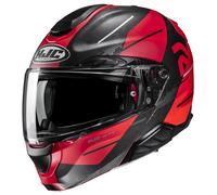 HJC Casque modulable RPHA 91 BLAT Rouge/Noir Taille L