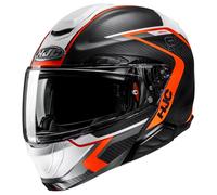 HJC RPHA91 CARBON LAGOS - XXL - RPHA91 LAGOS CARBON MC6HSF - NOIR/BLANC/ORANGE