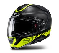 Casque Modulable HJC RPHA 91 Rafino Noir/Jaune haute visibilitéXL Noir,Jaune haute visibilité