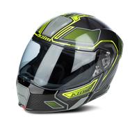 Klim GT1 Expedition Encrypted, casque rabattable S Gris Foncé/Jaune Néon Gris Foncé/Jaune Néon