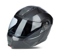 Klim GT1 Expedition, casque rabattable M Gris Foncé/Gris Gris Foncé/Gris